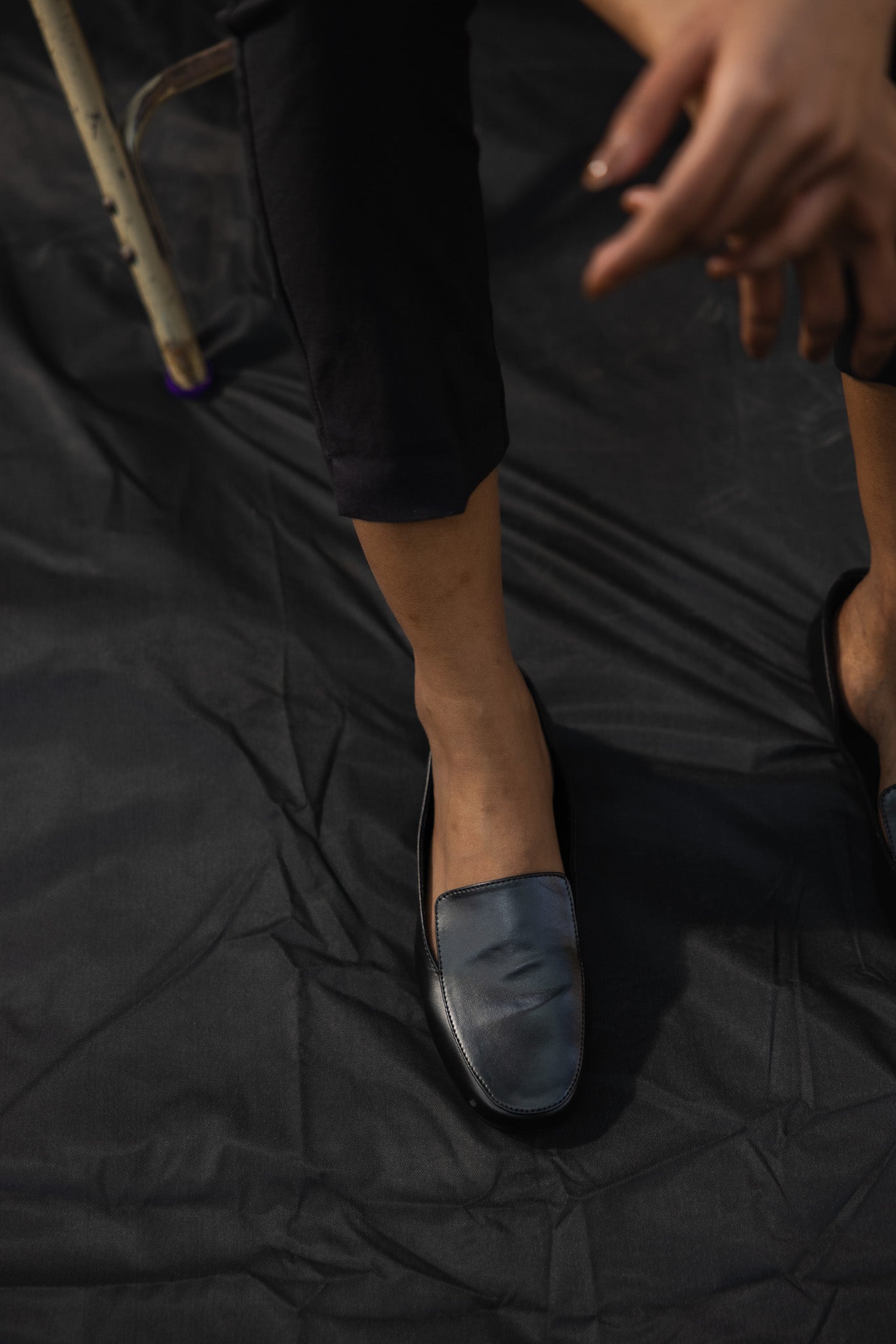 black loafers for women